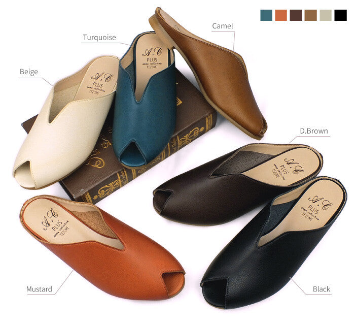 ANNA COLLECTION PLUS-001 日本製 輕便拖鞋 / 女裝鞋