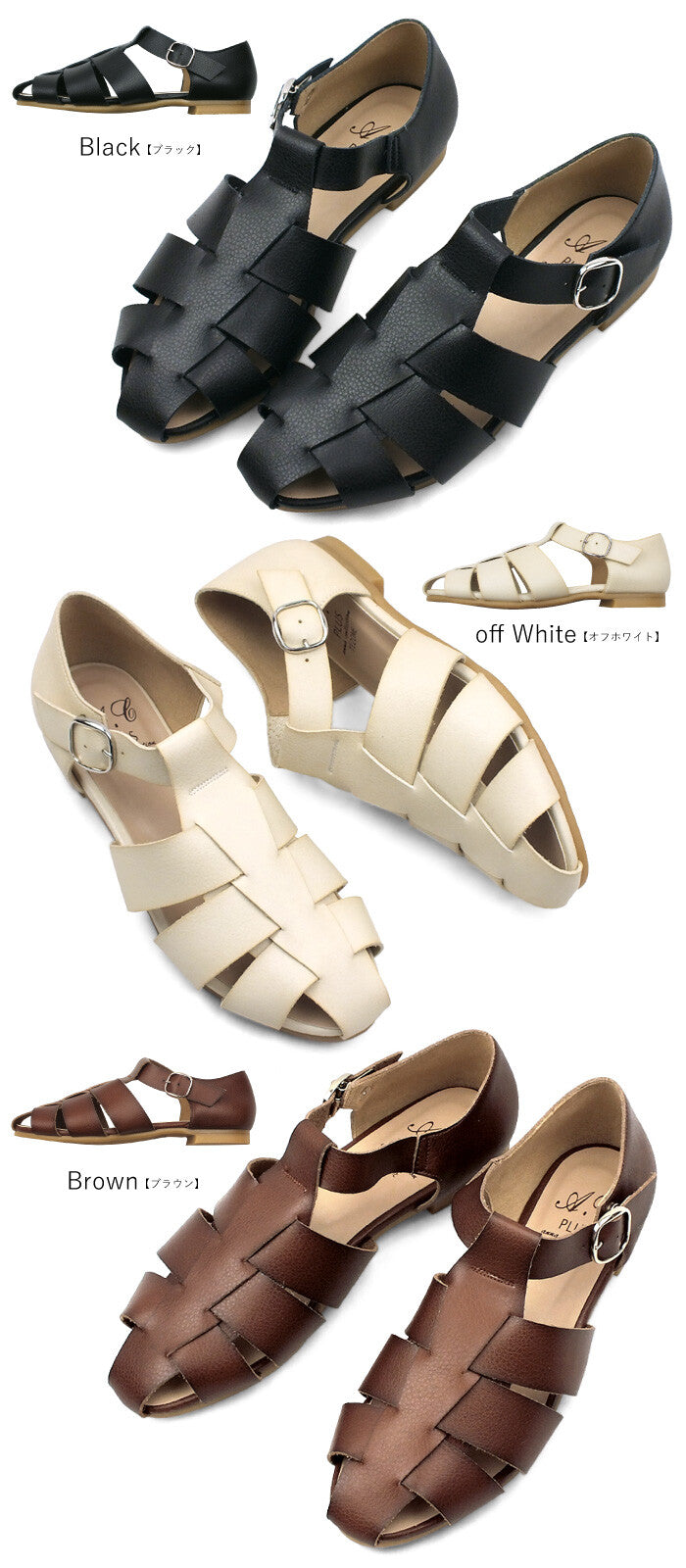 ANNA COLLECTION PLUS-002 日本製 輕便涼鞋 / 女裝鞋